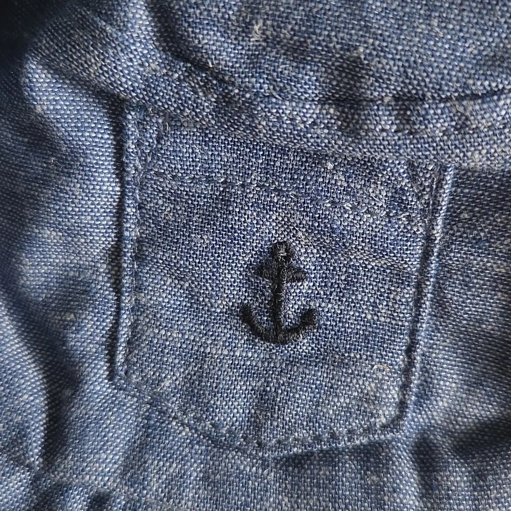 Janie and Jack Blue Kids Blue Anchor Sun Hat